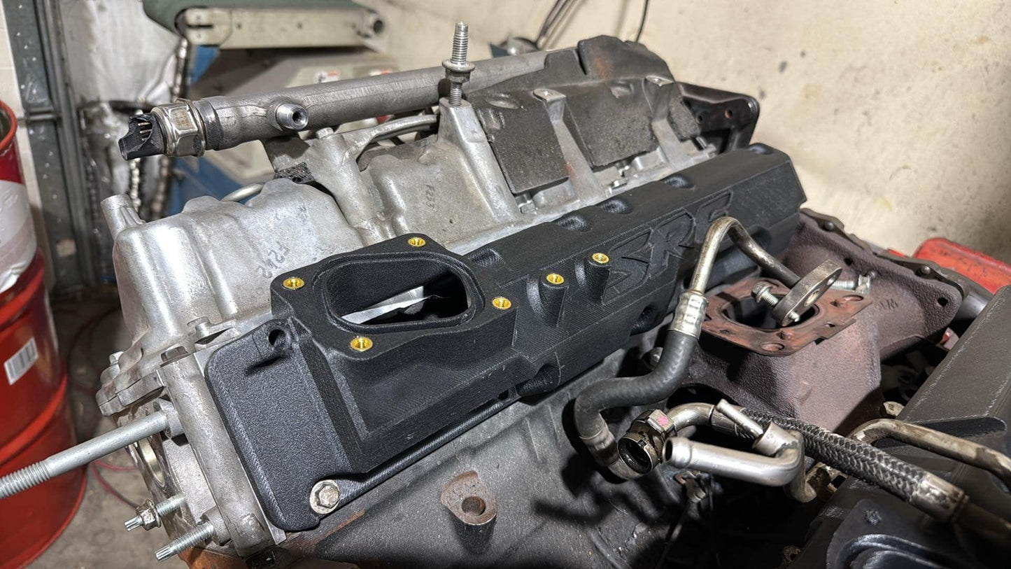 Billet L5P intake plenums with injectable spray bar!