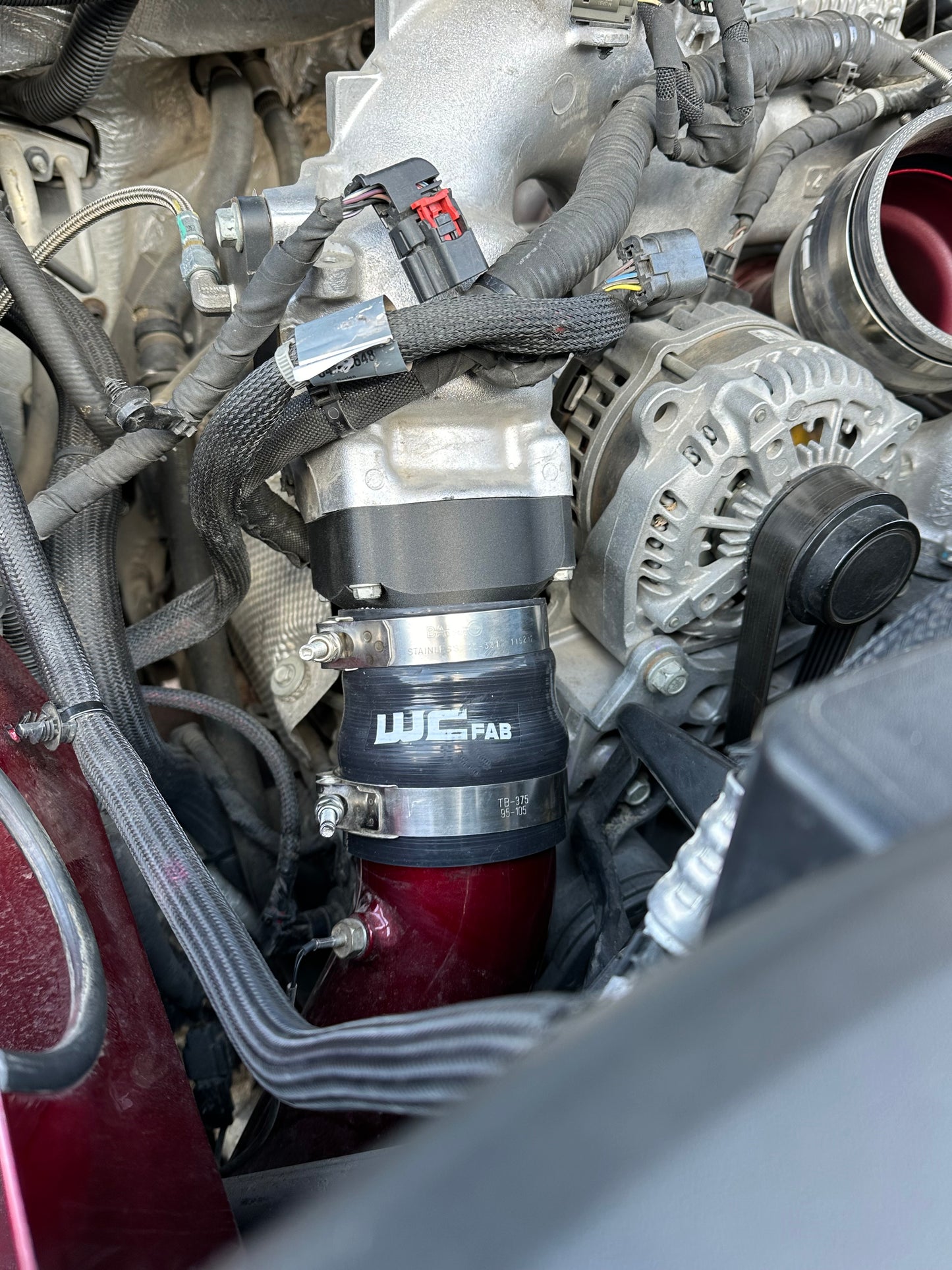 L5P Cold Side Charge Pipe Adaptor