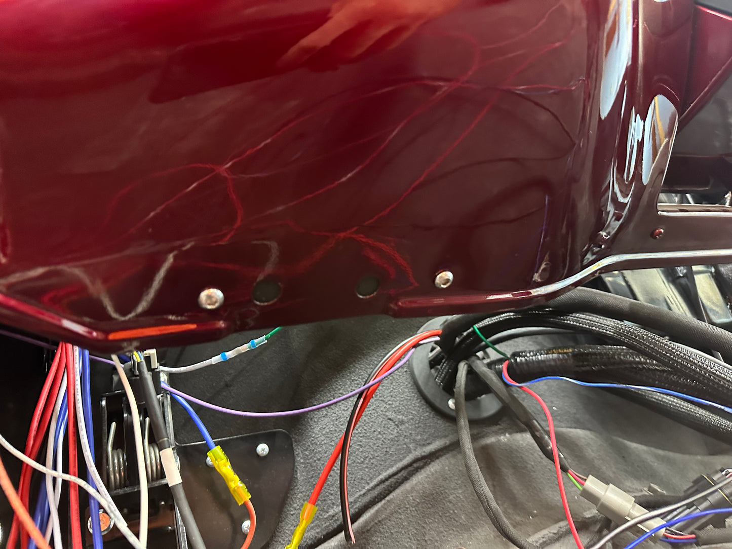 73-87 c10 Holley terminator x max ecu mount