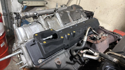 Billet L5P intake plenums with injectable spray bar!