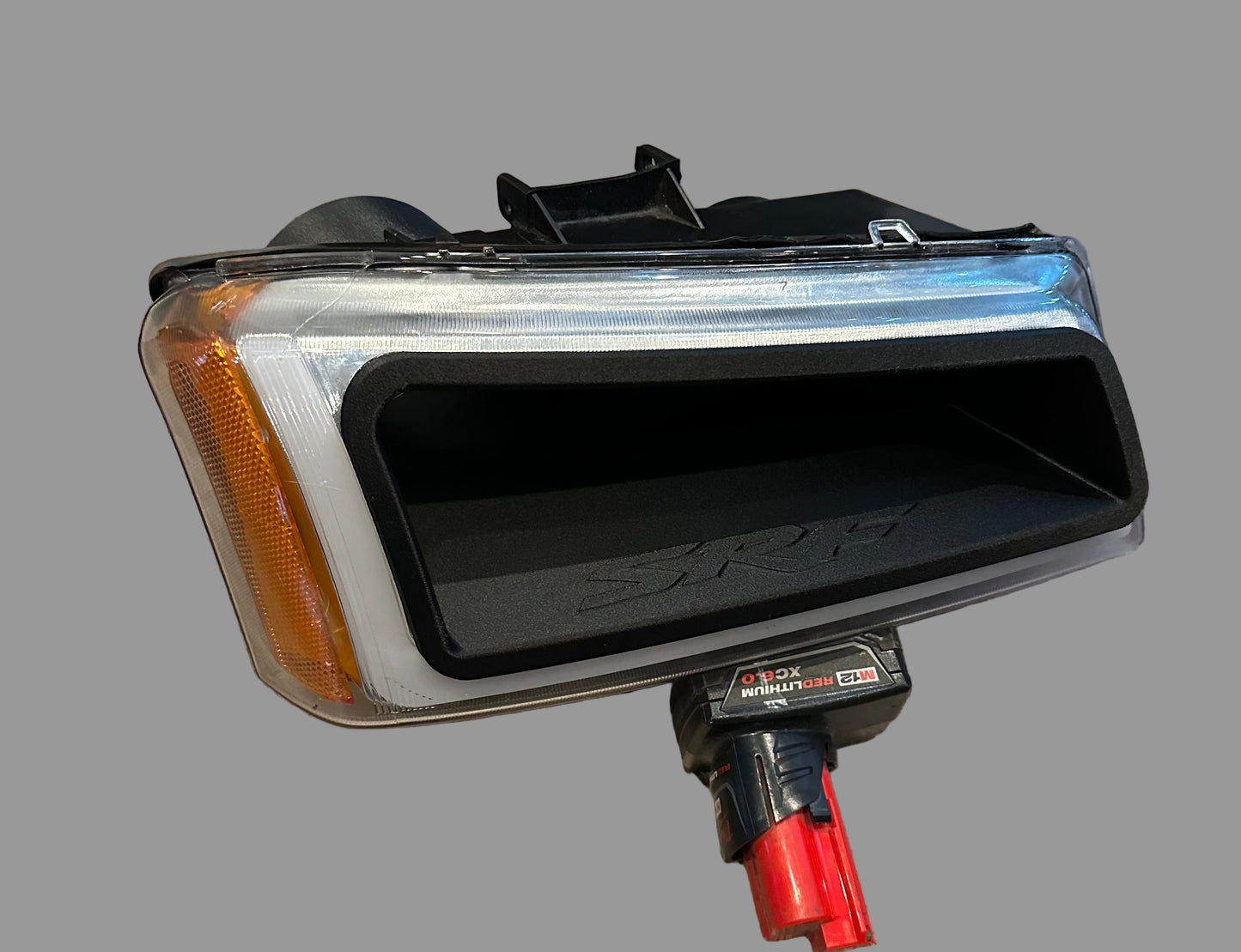 2003–2006 Silverado “Cateye” LED Headlight Turbo Air Inlet – 4” Air Inlet