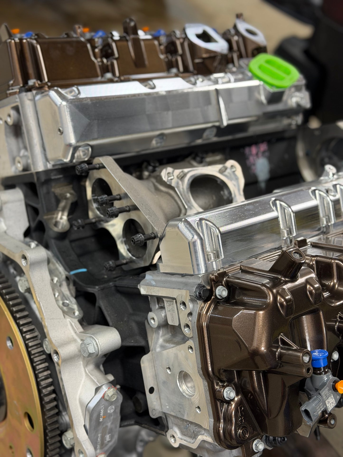 Wehrli Custom Fabrication 2017-2023 L5P / 2019-2023 L5D Duramax High Flow Turbo Pedestal Kit - WCF100185