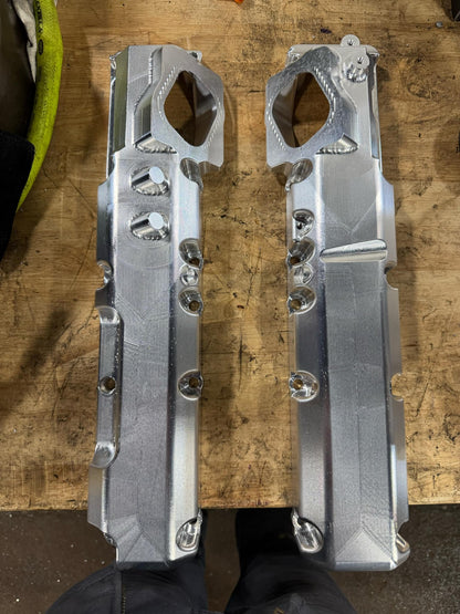 Billet L5P intake plenums with injectable spray bar!