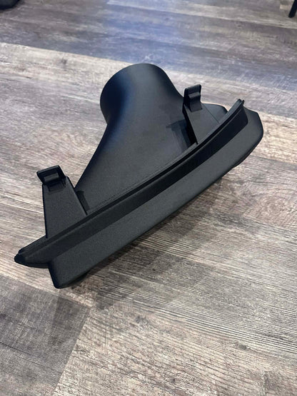 Chevy Silverado Cateye headlight air inlet designed to feed air to a turbo setup
