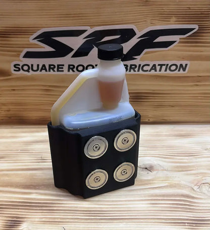 Magnetic Bed Mounted Fuel Treatment Bottle Holder