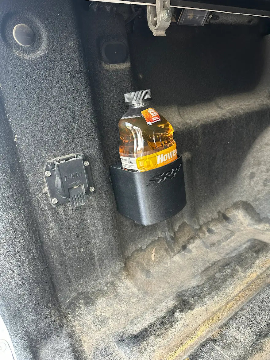 Magnetic Bed Mounted Fuel Treatment Bottle Holder
