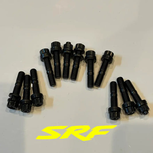 SRF S220 high-strength 220,000 PSI up pipe studs for Duramax L5P and L5D