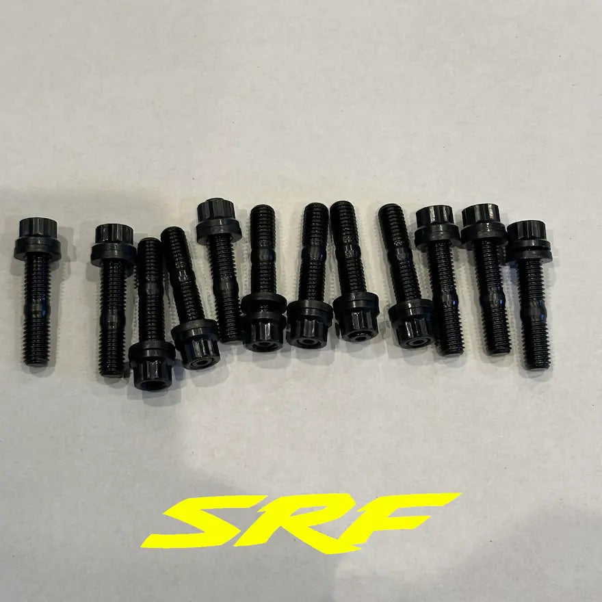 SRF S220 high-strength 220,000 PSI up pipe studs for Duramax L5P and L5D